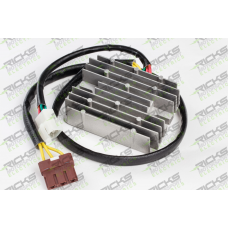 Rick's Motorsports Electrics Universal OEM Style Rectifier-Regulator for Aprilia Scarabeo 500 '03-14, Scarabeo 500 Light '06-13 Rick's Motorsports Electrics Universal OEM Style Rectifier-Regulator for Aprilia Scarabeo 500 '03-14, Scarabeo 500 Light '06-13